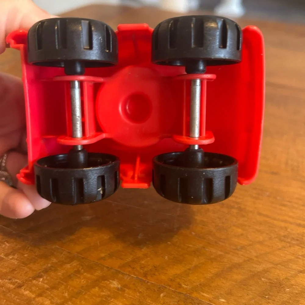 Fisher Price Little People red fire truck as is